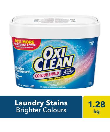 OxiClean White Revive + OxiClean Colour Shield Laundry Stain Remover Powder 1.28-kg Each Powder (1.28-kg)+ Stain Remover Powder - Buy Online on GoSupps.com