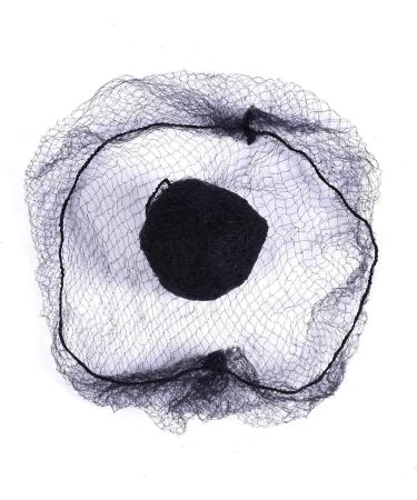 50 Pieces Invisible Hair Nets for Buns Elastic Hair Mesh Hair Buns Holder for Ballet Women (Black) - Buy Online on GoSupps.com