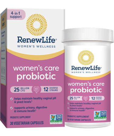 Renew Life Women's Probiotics 25 Billion CFU Guaranteed - 30 Capsules
