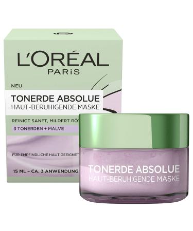 L'Or al Paris Tonerde Absolue Skin Soothing Mask - Pack of 2 (2 x 15 ml) | Buy Internationally Online - Buy Online on GoSupps.com
