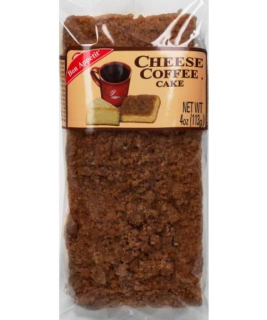 Bon Appetit Cheese Coffee Bar Cake, 4 Ounce (Pack of 8)