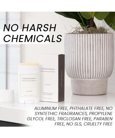Jasmine & Rose Travel Size Natural Deodorant - Aluminum Free - 0.75 Fl Oz - Non-Toxic & Cruelty-Free - Buy Online on GoSupps.com