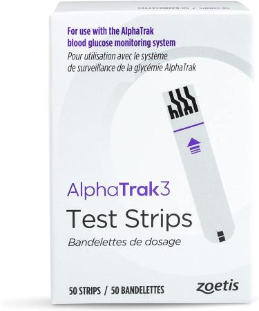 AlphaTRAK 3 Test Strips for Use with AlphaTrak 3 Blood Glucose Monitoring System - 50 Strips - Buy Online on GoSupps.com