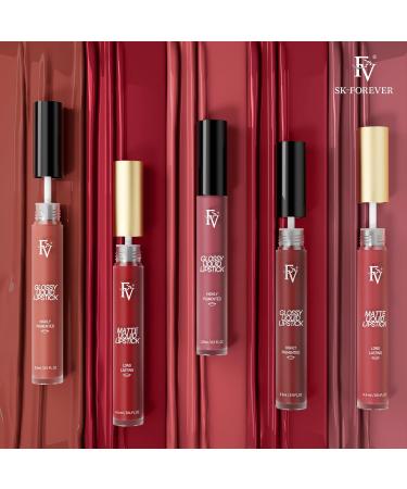 Rouge L vres Liquide FV Haute Pigmentation Finition Brillante Hydratation Intense Longue Dur e Teinte Royal-Glossy - Buy Online on GoSupps.com