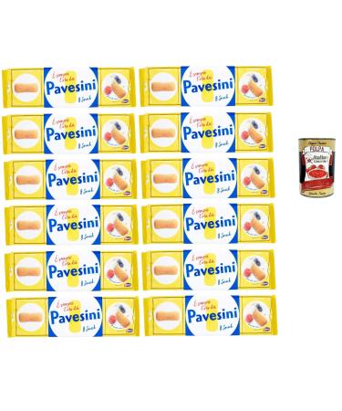 Italian Gourmet E.R. 12 x Italian Biscuits 200 g for Cakes Biscuits Biscuits Snack Biscuits + Italian Gourmet Polpa 400 g