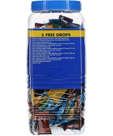 Vicks V Throat Cough Drops - 175 Count | Menthol Ginger & Honey Relief | International Shipping Available - Buy Online on GoSupps.com