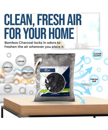 Nature Fresh Air Purifier Bags - Activated Charcoal Odor Absorbers for Home, Closet & Shoes - Buy Online on GoSupps.com