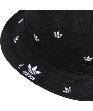 adidas Originals AOP Trefoil Bucket Hat - Unisex, One Size, Black/White - Buy Online on GoSupps.com