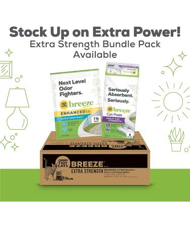 Purina Tidy Cats Breeze Litter System Bundle - Pads & Pellets 7lb Pouch + 8ct Refills - Buy Online on GoSupps.com