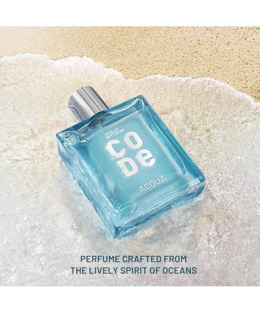 W.ild S.tone CODE Acqua Eau De Parfum for Men 100ml|Luxury Long Lasting Fragrance|Fresh Sparkling & Energising Premium Perfume for Men - Buy Online on GoSupps.com