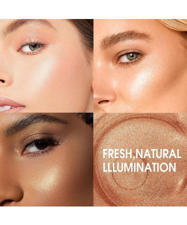 Powdered Gold Body Highlighter Luminizer | Face & Body Radiance Glow | Smooth Cream Finish | Cruelty-Free | Lightweight & Blendable - Buy Online on GoSupps.com