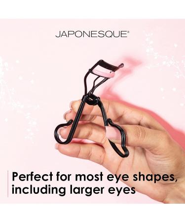 JAPONESQUE Professional Volumizing Lash Curler - Perfect for Natural & False Lashes | Lasts Up to 8 Hours | Includes Refill Pad - Buy Online on GoSupps.com