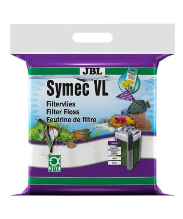 JBL filter wool for aquarium filters against all water turbidity Symec 80x25x3 cm (1 pack) 80 x 25 x 3 cm filter fleece