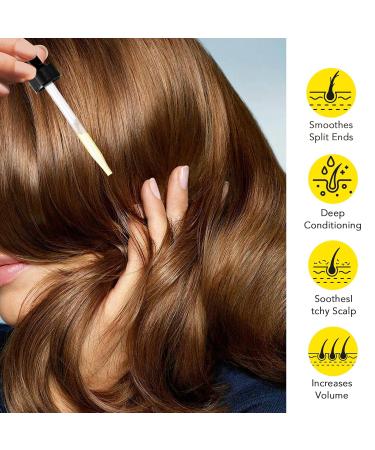 100% Pure Rosemary Oil for Hair Growth - Natural Essential Oil for Eyebrows & Eyelashes Nourishes Scalp & Stimulates Growth - 120ml - Buy Online on GoSupps.com