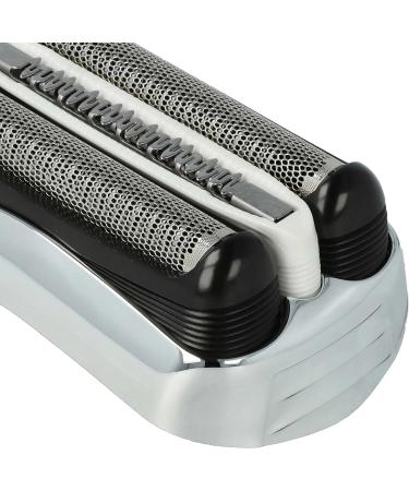 VHBW Shaving Head Compatible with Braun Old Gen: 300 310 320 340 350 350cc 360 370 370cc 380 395cc - High-Quality Shaving Head Cassette in Silver - Fast International Shipping - Buy Online on GoSupps.com