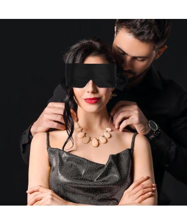 FRESHME Satin Sleep Mask - Adjustable Blackout Eye Cover for Comfort & Travel | Soft Eye Mask for Sleep & Meditation | Perfect Valentine s Day Gift - 1pc - Buy Online on GoSupps.com
