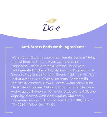 Dove Sulphate-Free Body Wash with Blue Chamomile & Oat Milk Scent - 22 oz - Buy Online on GoSupps.com