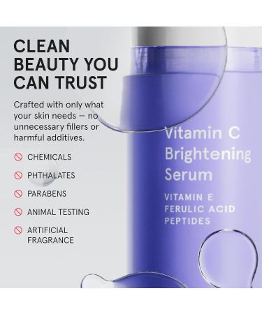 iRestore Vitamin C Brightening Serum Anti Aging Face Serum with 15% Ascorbic Acid Vitamin E Ferulic Acid Peptide Complex & Hyaluronic Acid (Pack of 1) - Buy Online on GoSupps.com