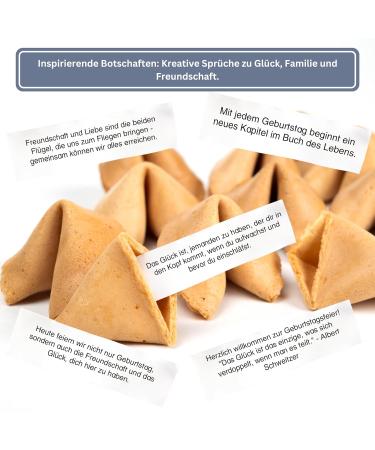 Lucky Treat | Happy Birthday Cookies - 200 Pieces | Perfect for Parties & Guest Gifts | Lovingly Crafted Messages - Buy Online on GoSupps.com