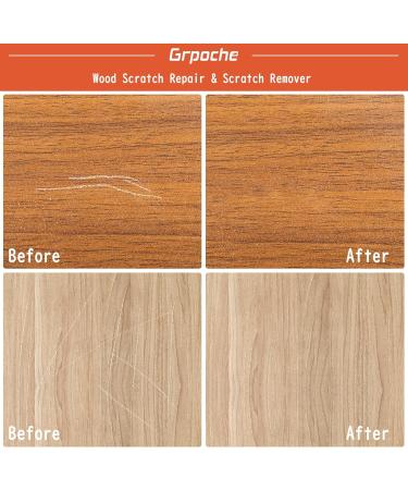 Furniture Markers Touch Up Set - 17-Piece Repair Kit with 8 Colors Wax Sticks & Sharpener for Stains & Scratches - Perfect for Wood Floors Tables & Bedposts | International Shipping Available - Buy Online on GoSupps.com