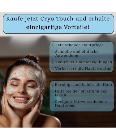  CRYO TOUCH Ice Sculpting - Cryo Touch Ice Shaping Facial Treatment 65g of pack Frozen Mask Suitable for all skin types especially for oily skin and impure skin - Buy Online on GoSupps.com