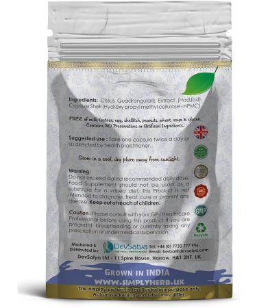Cissus Quadrangularis Capsule (60 Capsules) 60 count (Pack of 1) - Buy Online on GoSupps.com
