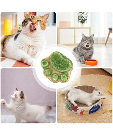 Kitten Treats - Cat Treats for Indoor Cats - Natural Healthy Cat Snacks Treats | Cat Paw Biscuits Cat Treat | Dry Cat Treats Kitten Treats | Kitten Treats Paw Shape Cat Food Treats | Treats for Cat Green - Buy Online on GoSupps.com