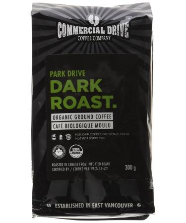 The Commercial Drive Coffee Company Small Batch Organic Dark Roast Ground Coffee 300g