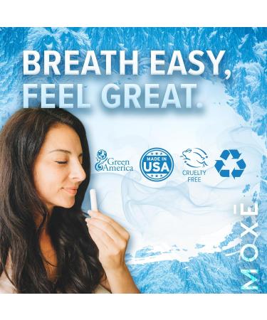 MOX Extra Strength Menthol Nasal Inhaler | Powerful Cooling Menthol for Sinus Relief & Clear Breathing | Made in The USA | Maximum Strength Aromatherapy for Instant Refreshment - Buy Online on GoSupps.com