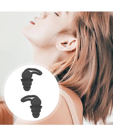 Portable Earplugs 1 Pair Dolphin Sleeping Noise Canceling Waterproof 40db Reduction Hygienic Storage Warm Touch Black A A Black - Buy Online on GoSupps.com