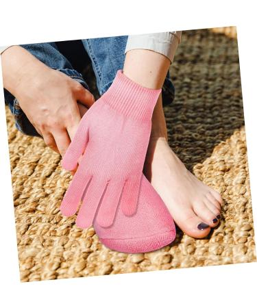 FOMIYES 4 Sets Spa Moisturizing Socks Moisturizing Gloves Softening Hand Gloves Sleep Gloves Remover Socks Moisturizing Foot Socks Moisturizer Socks Hand Skin Care Gloves Cotton Gel - Buy Online on GoSupps.com