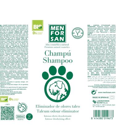 Menforsan Dog Odor Eliminator Shampoo for Animals - 300 ml | Best International Shipping - Buy Online on GoSupps.com