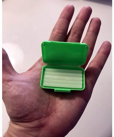 Braces Wax 10 Pack - Unscented & Flavorless Orthodontic Wax Strips with Color Cases - Food Grade Dental Wax for Braces & Aligners by tecnidentusa - Buy Online on GoSupps.com