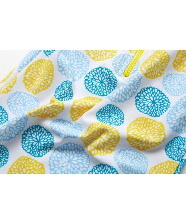 Bonverano Baby Girls Long-Sleeve Lemon Swimsuit | UPF 50+ Sun Protection | 18-24 Months - Buy Online on GoSupps.com