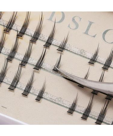 DSLONG Anime Eyelashes - Japanese Manga Halloween Cosplay Extension | Reusable 3D Dramatic Black Cluster Lashes - Buy Online on GoSupps.com