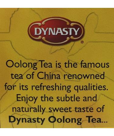 Dynasty 100% Natural Tea 16 Individual Tea Bags Per 16 Tea Bags - Oolong - Buy Online on GoSupps.com