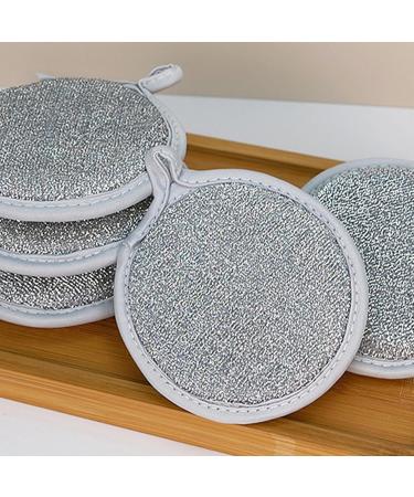 Shakven Washing Up Sponge Scrubber | Multi-Purpose Cleaning Supplies Household Steel Wire Sponge Scrubber for Pans Cookers Plates - Buy Online on GoSupps.com