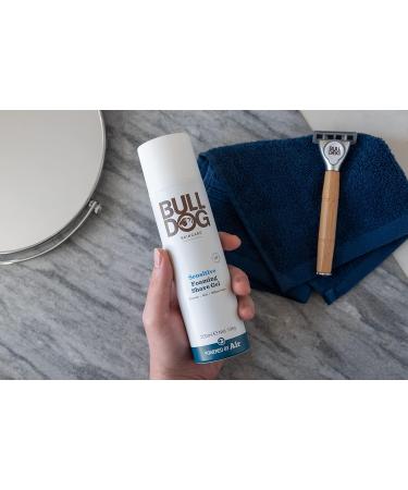 Bulldog Skincare Sensitive Foaming Shave Gel - 200 ml | Smooth & Conditioning - Buy Online on GoSupps.com