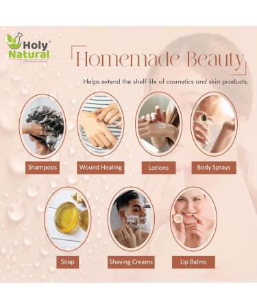 Buy Holy Natural Organic Vegetable Glycerin 300ml - USDA Certified Non-GMO Kosher Food & Cosmetic Grade for Skin Hair Crafts & Soap - Buy Online on GoSupps.com