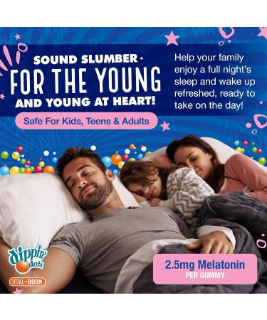 Melatonin Sleep Gummies Bundle Family Pack - Kids & Adults | Daniel Tiger & Strawberry Sunset Cr me Flavors | Non-Habit Forming Natural Sleep Aid | Vegan Gluten-Free - Buy Online on GoSupps.com