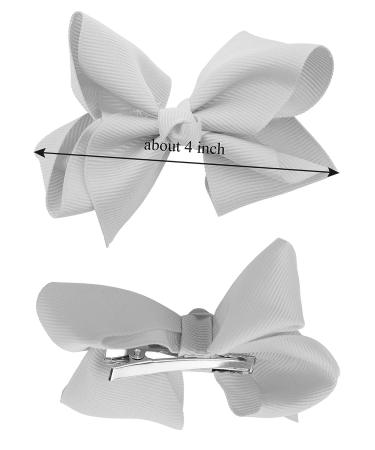 NYFASHION101 Toddlers' Girls' Light Pink Grosgrain Ribbon Bow Alligator Clip - Buy Online on GoSupps.com