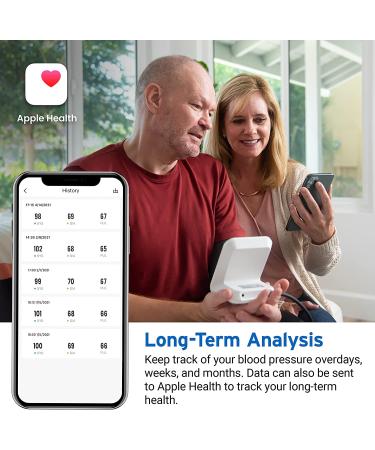 Etekcity Bluetooth Blood Pressure Monitor - Track, Monitor and Analyze Your Blood Pressure Levels Easily - Buy Online on GoSupps.com