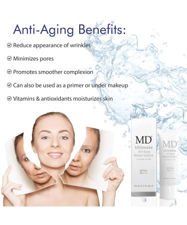 MD Ultimate Anti-Aging Cream by Dr. Susan Lin - Mineral Block for Youthful Skin | Shop Internationally - Buy Online on GoSupps.com