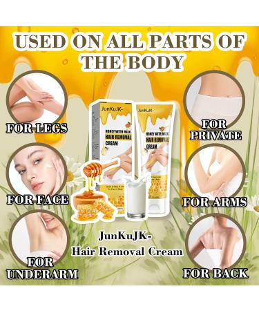 Buy Gentle Hair Removal Cream Effective Whole Body Hair Remover for Men & Women | Fast International Shipping - Buy Online on GoSupps.com