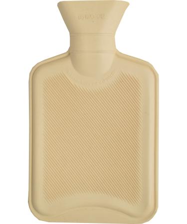 Vagabond Single Side Ribbed Buttermilk 1 Litre Hot Water Bottle Ivory 1 Count (Pack of 1) - Buy Online on GoSupps.com