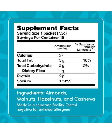 Lil Mixins Tree Nut Early Allergen Introduction for Babies 4-12 Months | Stage 1-3 | 2 Month Supply - Buy Online on GoSupps.com