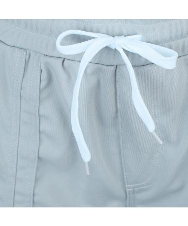 Ronony Women's Sports Shorts - Casual Running Pants Pajama Shorts with Pockets & Cord Stain | 3XL Gray - Buy Online on GoSupps.com