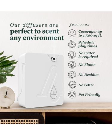 AromaPlan 2024 Upgraded Bluetooth Smart Scent Air Machine for Home - White - Buy Online on GoSupps.com