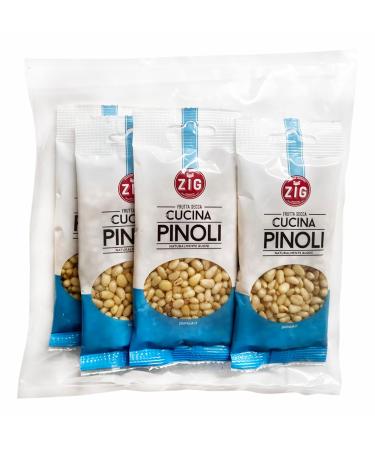 ZIG Peeled Pine Nuts 150g - Single Portion Sachets (5 x 30g) | Premium International Shipping - Buy Online on GoSupps.com
