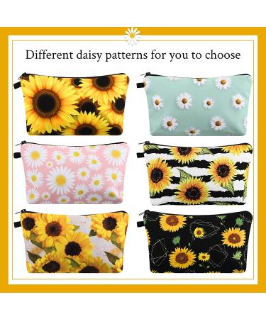 Sanwuta Mandala Flower Cosmetic Bags Set - 12 Roomy Waterproof Toiletry Organizers for Women & Girls - Buy Online on GoSupps.com